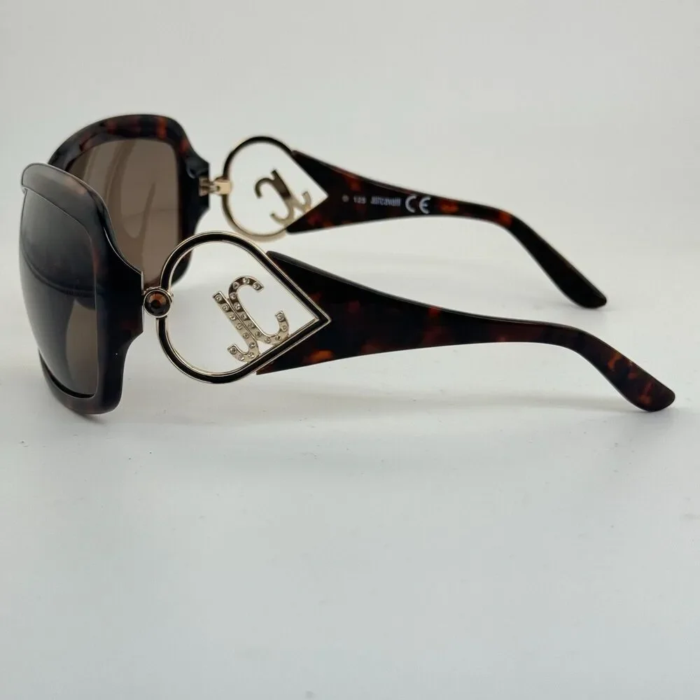 Just Cavalli‎ JC 209S 52j Women's Brown Tortoise 65-13-125 Sunglasses H15131